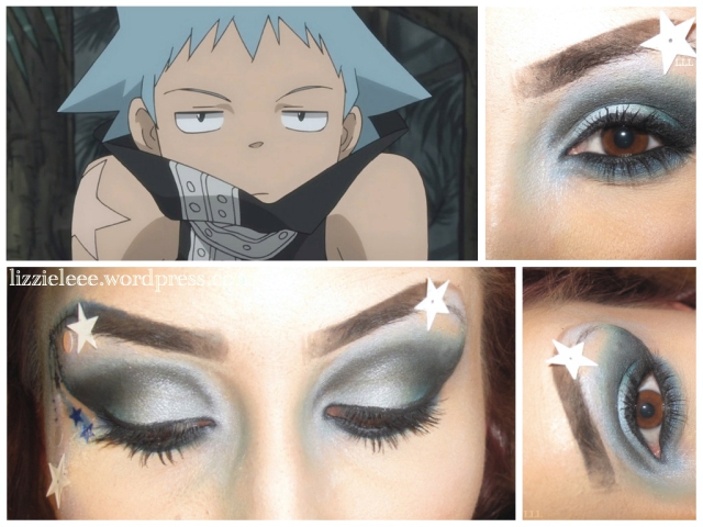 Soul Eater Anime Inspired Makeup: Black Star 